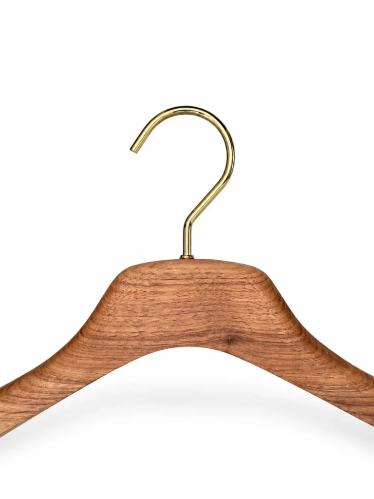 North American Walnut Men's Hanger detail view 2