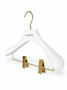 Matte White Beech Women's Wide-Shoulder Hanger gallery 1