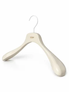 Matte White Beech Wide-Shoulder Women's Hanger gallery 1