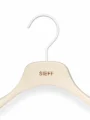 Matte White Beech Wide-Shoulder Women's Hanger gallery 3