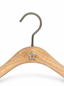 Unfinished Rubberwood Women's Hanger gallery 3