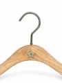 Unfinished Rubberwood Women's Hanger gallery 3