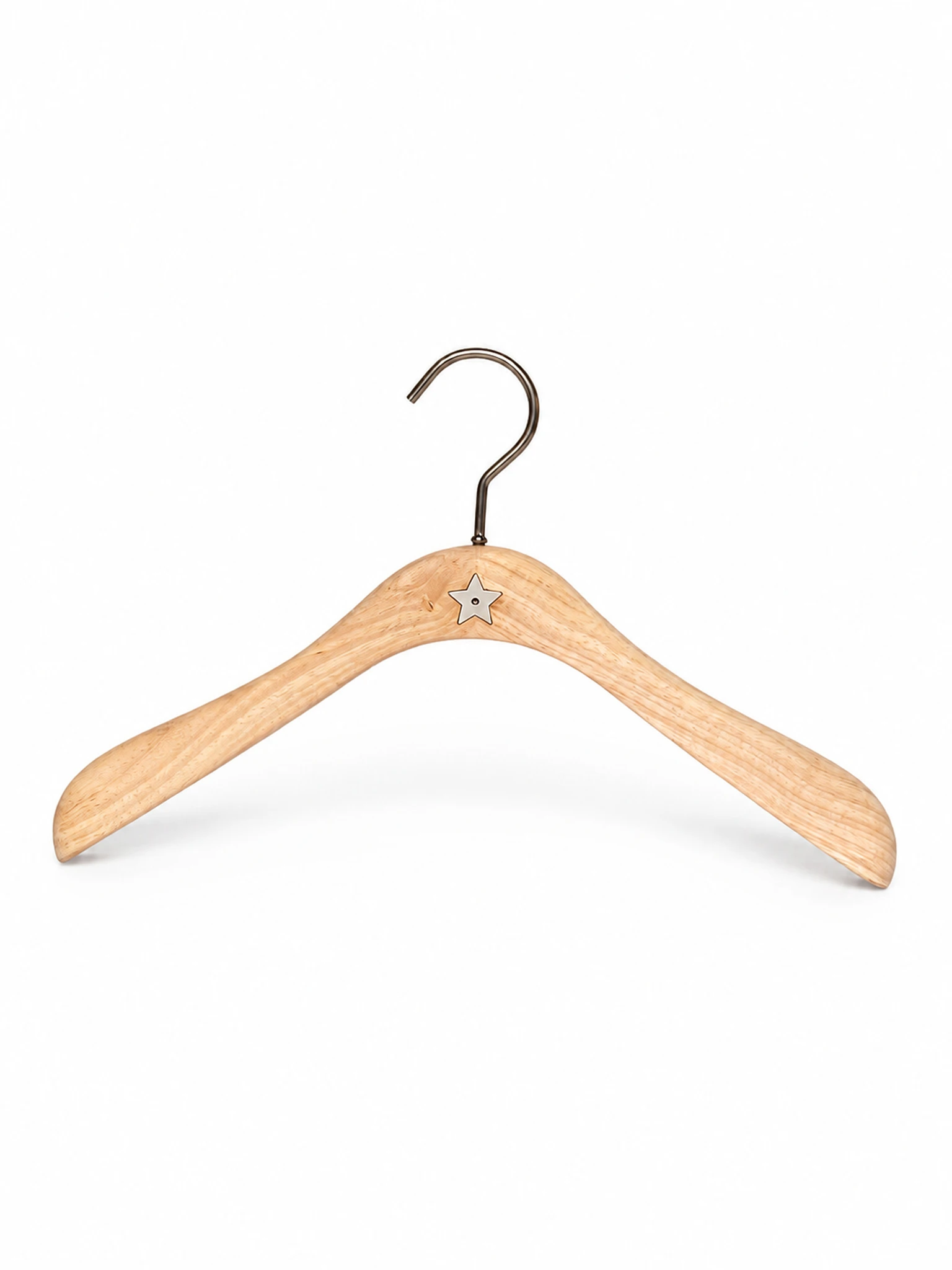 Unfinished Rubberwood Women’s Hanger