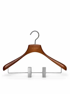 Walnut-Finish Beech Women's Trouser Hanger main
