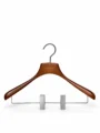 Walnut-Finish Beech Women's Trouser Hanger main