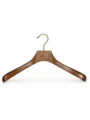 Walnut-Finish Ash Men's Business Hanger main