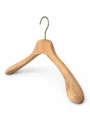 Unfinished Beech Men's Wide-Shoulder Hanger gallery 3