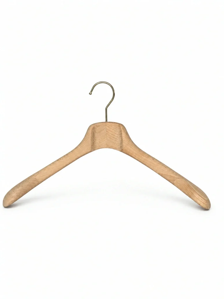 Unfinished Beech Men's Wide-Shoulder Hanger main