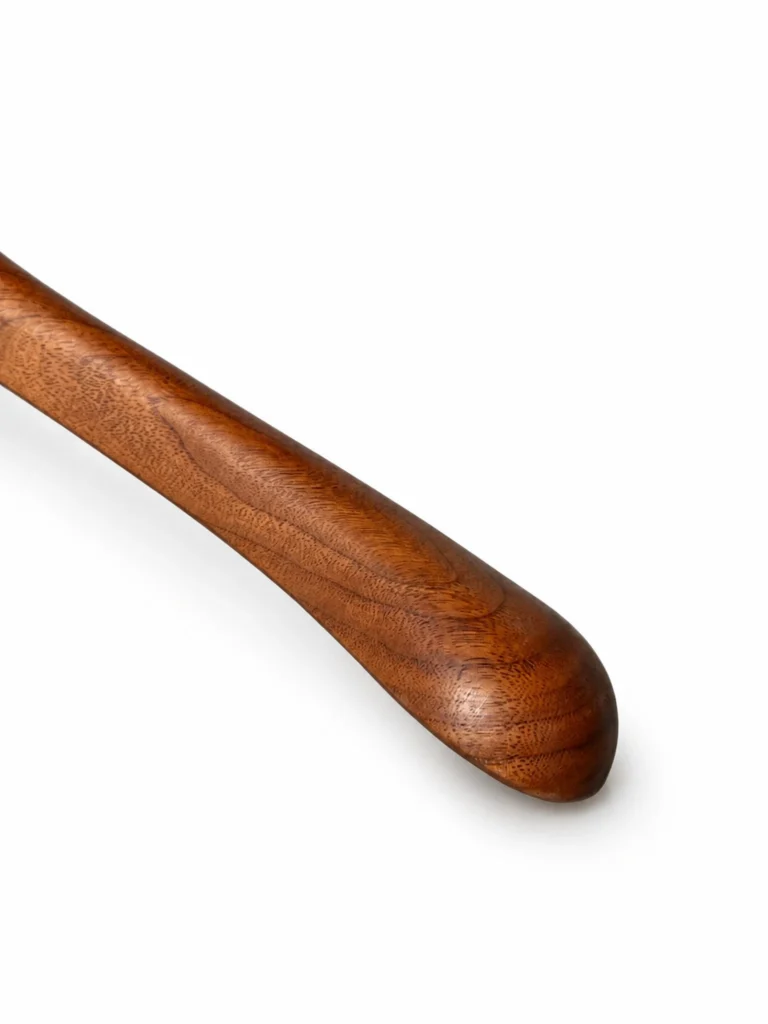 Oiled North American Walnut Men's Hanger detail view 3