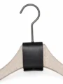 Fabric-Wrapped Men's Wood Hanger gallery 1