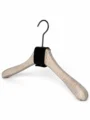 Fabric-Wrapped Men's Wood Hanger gallery 3