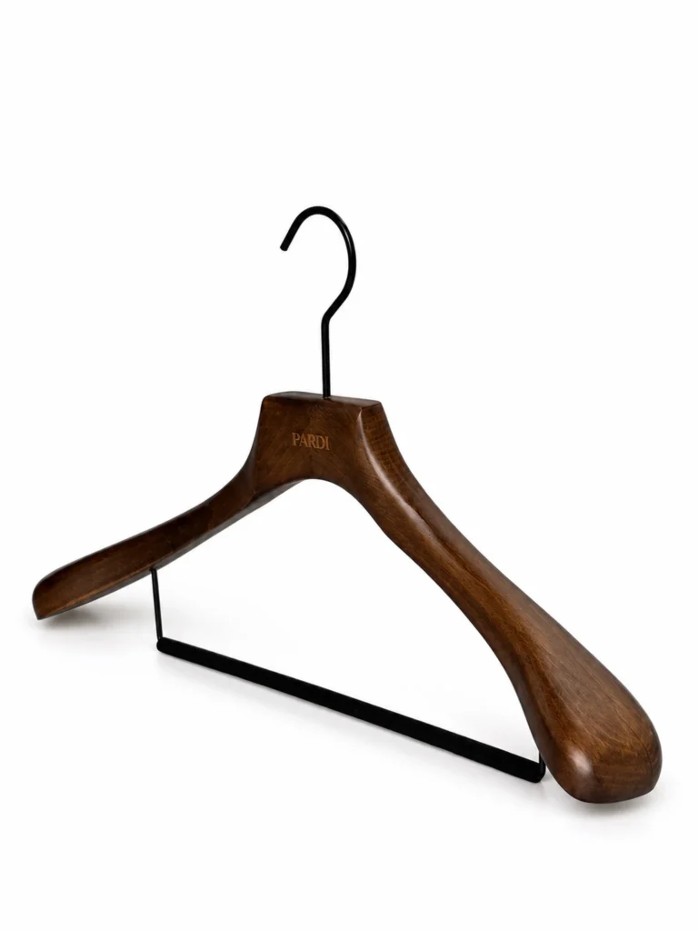 Dark Walnut Beech Men's Suit Hanger detail view 1