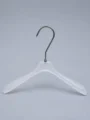 JY02 Frosted Acrylic Women's Hanger — front view