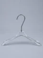 JY02 Frosted Acrylic Women's Hanger — angled view