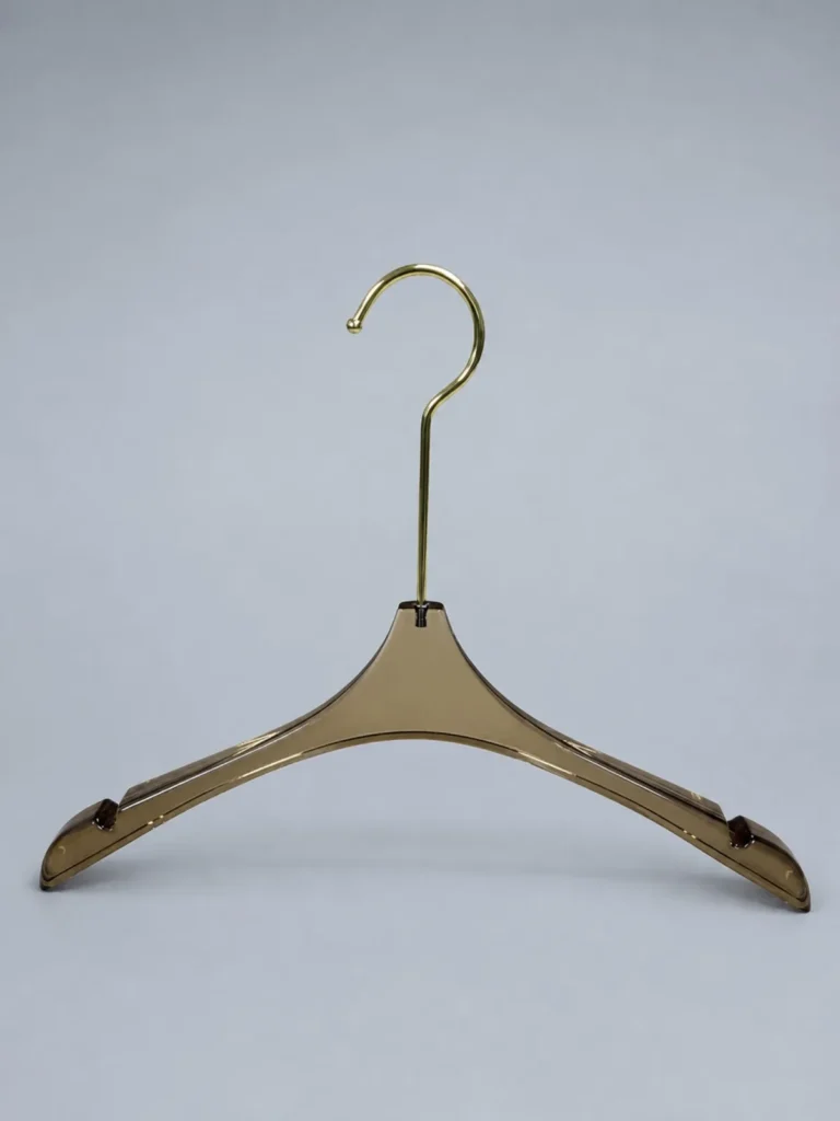 JY09 Red Acrylic Women's Hanger 390mm detail view 1