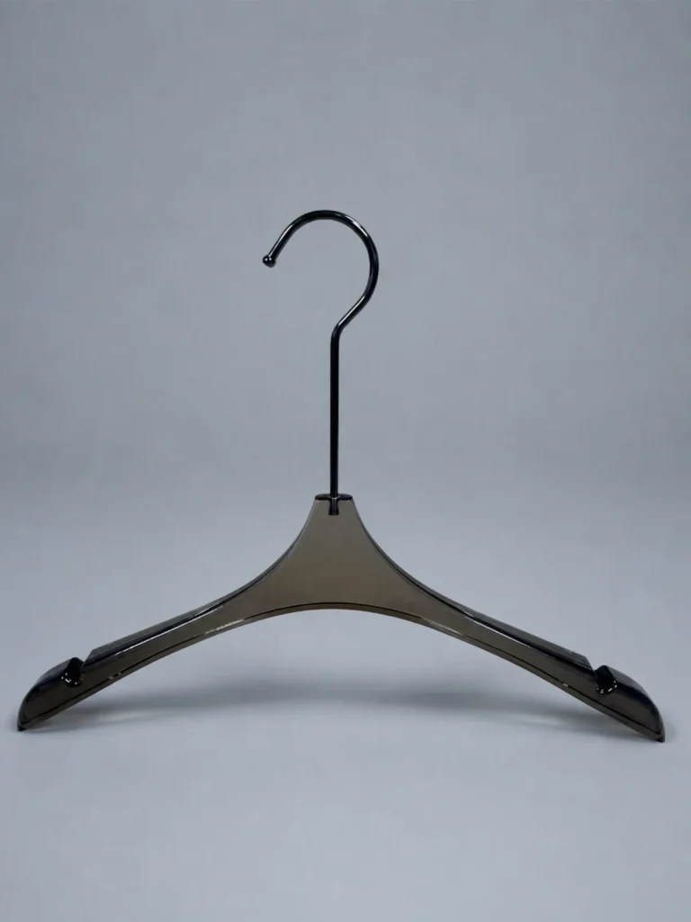 JY09 Red Acrylic Women's Hanger 390mm detail view 2