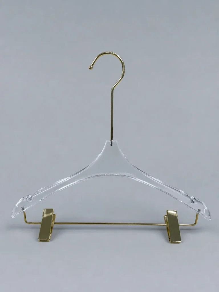 JY09 Red Acrylic Women's Hanger 390mm detail view 3
