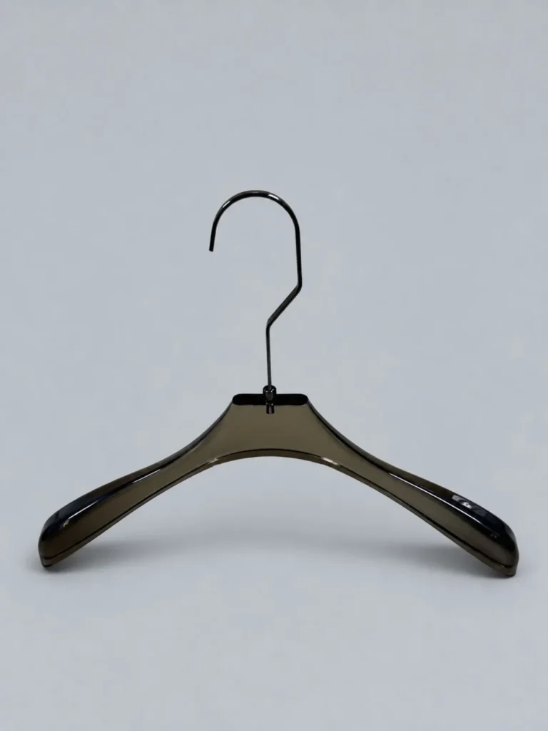 JY10 Smoke Brown Acrylic Women's Hanger 390mm