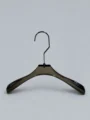 JY10 Smoke Brown Acrylic Women's Hanger — front view