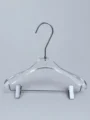 JY10 Smoke Brown Acrylic Women's Hanger — side view