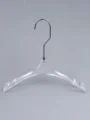 JY11 Smoke Grey Acrylic Women's Hanger — side view