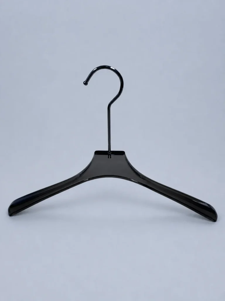 JY13 Clear Acrylic Men's Hanger 435mm detail view 1