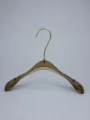 JY18 Clear Acrylic Women's Jacket Hanger — detail view