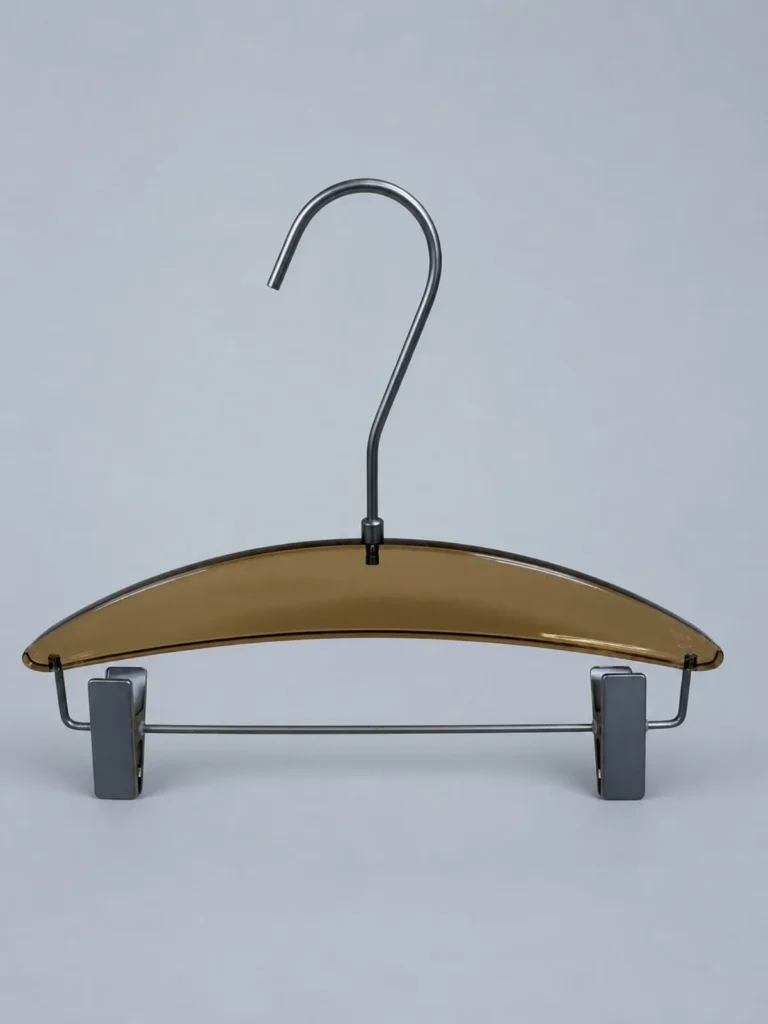 JY20 Amber Acrylic Skirt Hanger 320mm