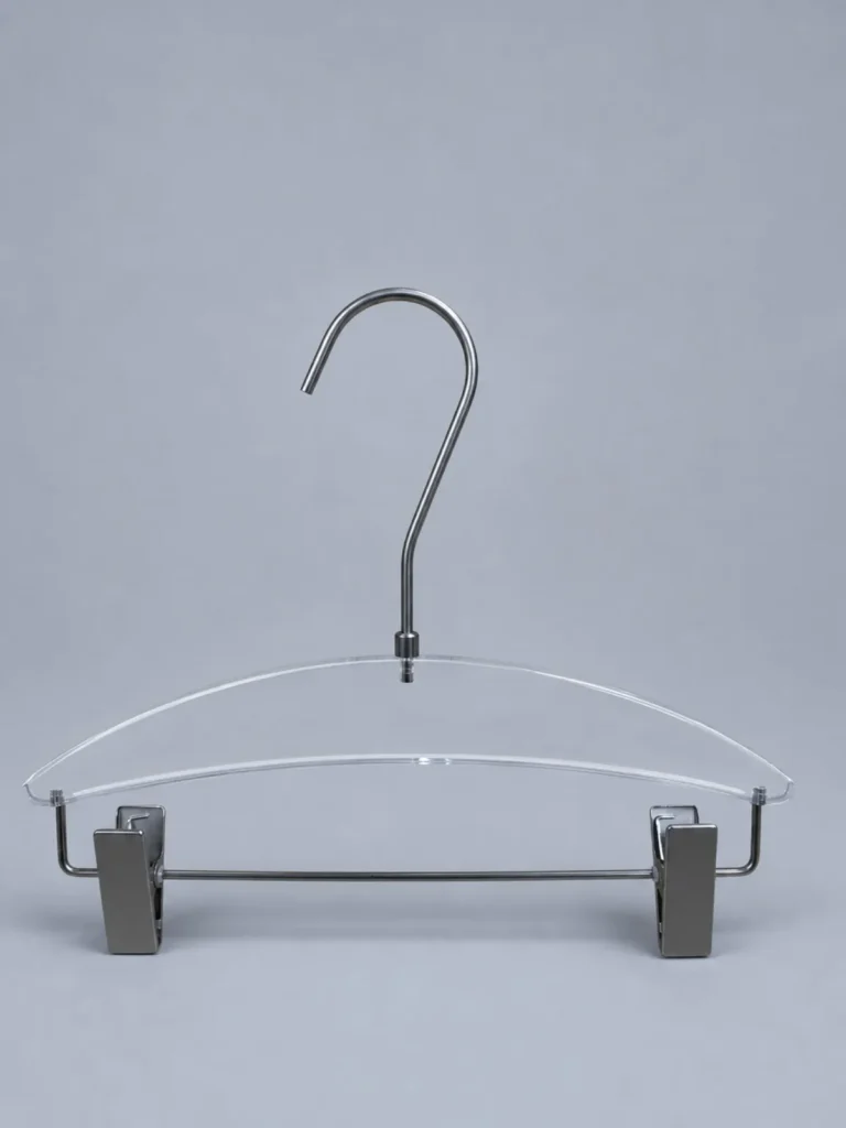 JY20 Amber Acrylic Skirt Hanger 320mm detail view 2