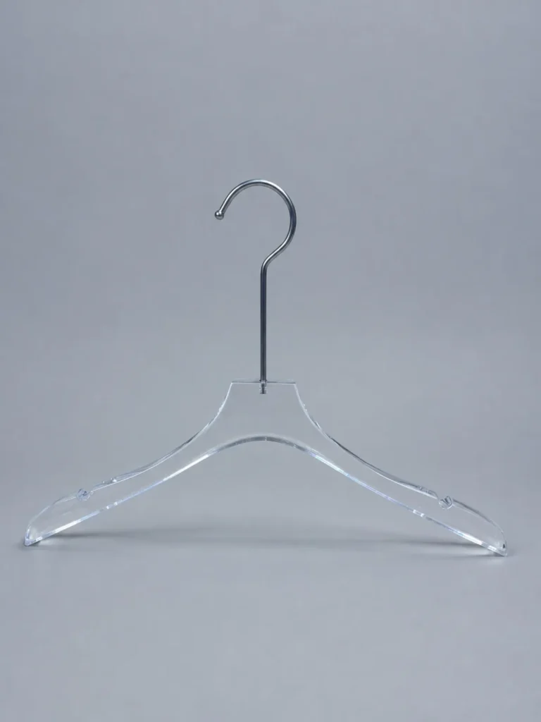 JY21 Slim Clear Acrylic Women's Hanger 390mm
