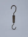JY23 Amber Acrylic S Hook — side view
