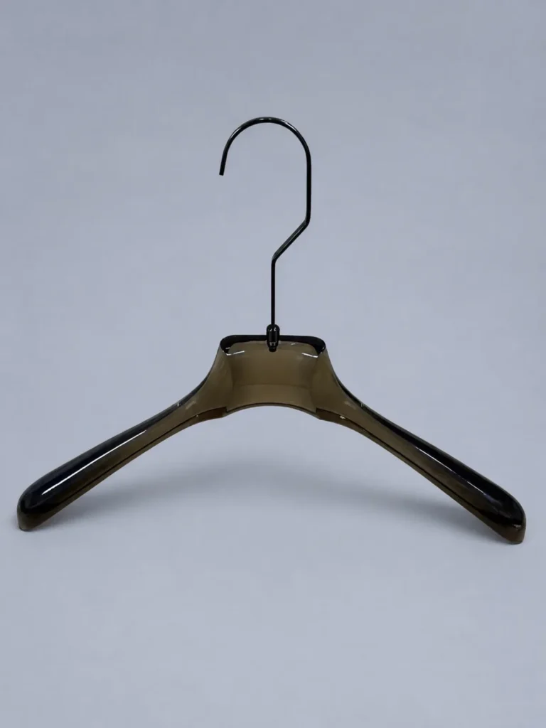 JY27 Smoke Blue Acrylic Men's Hanger 435mm detail view 1