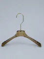 JY28 Clear Acrylic Women's Dress Hanger — detail view
