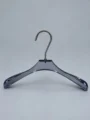 JY30 Smoke Blue Acrylic Men's Jacket Hanger — front view