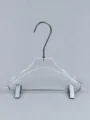 JY37 Clear Acrylic Women's Coat Hanger — detail view