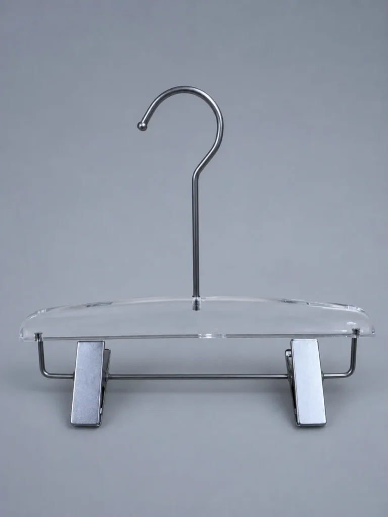 JY45 Smoke Brown Acrylic Trouser Hanger 265mm detail view 3