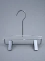 JY45 Smoke Brown Acrylic Trouser Hanger — side view