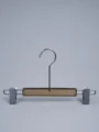JY56 Compact Smoke Acrylic Trouser Hanger — front view