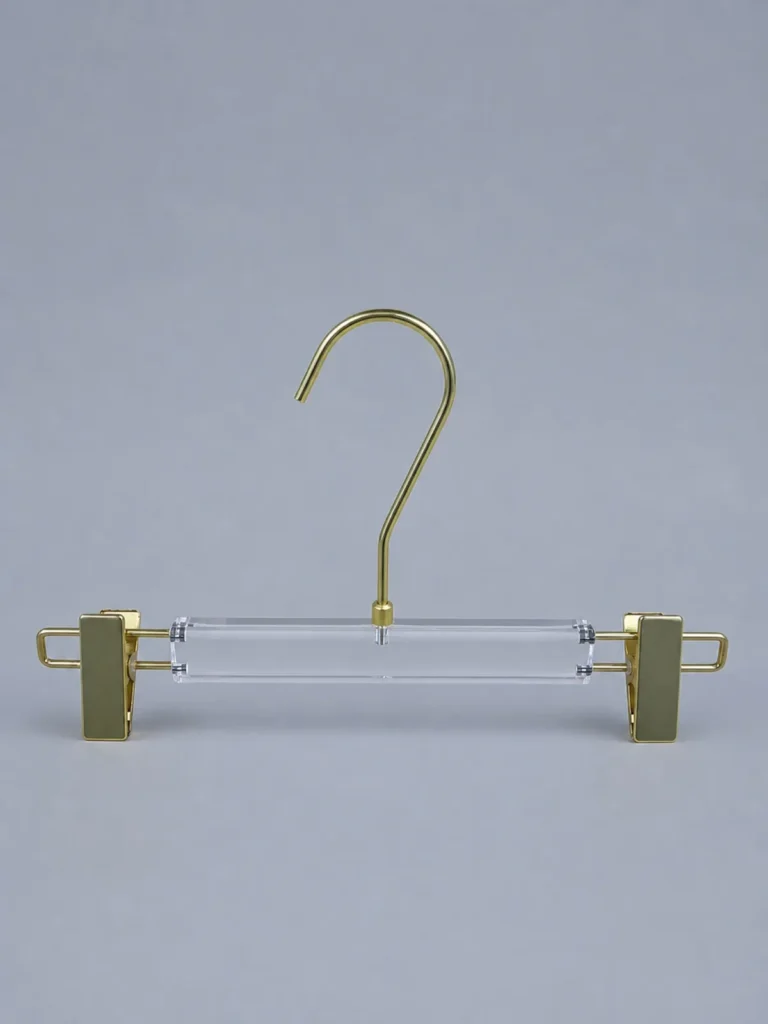 JY56 Compact Smoke Acrylic Trouser Hanger 200mm detail view 3