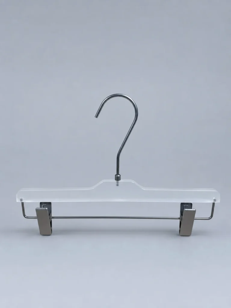 Y03 Amber Acrylic Men's Trouser Hanger 355mm detail view 1