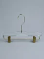 Y38 Clear Acrylic Men's Trouser Hanger — front view