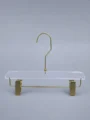 Y39 Smoke Acrylic Skirt & Trouser Hanger — detail view